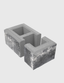 Bloczek łupany słupkowy Marago 38x22x16cm