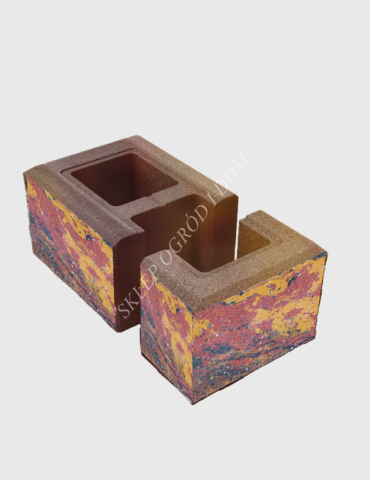 Bloczek łupany słupkowy Złota Jesień A3 38x22x16cm