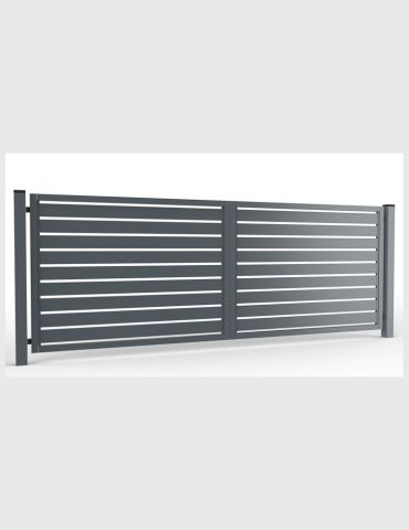 Brama dwuskrzydłowa Grande Velago pod automat