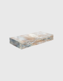 Stopień łupany Muro Mocca 120x35x15