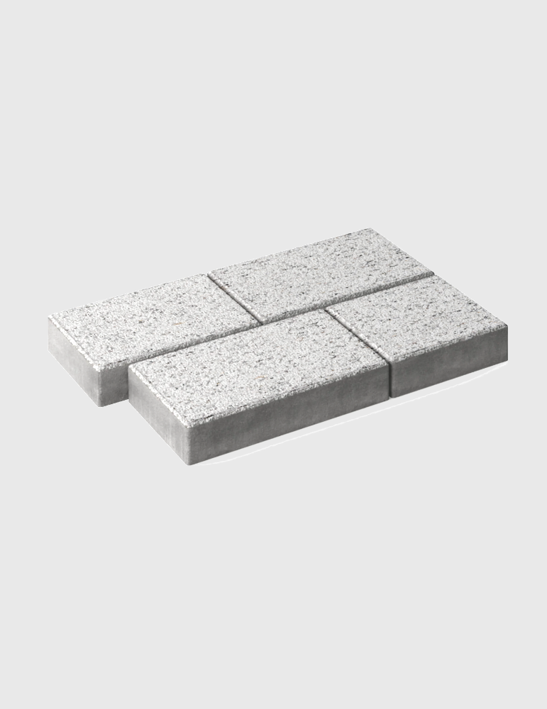 Kostka Urbanica Granit Biały Płukany, paleta 10,4m2 Betard