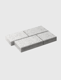 Kostka Urbanica Granit Biały Płukany, paleta 10,4m2 Betard