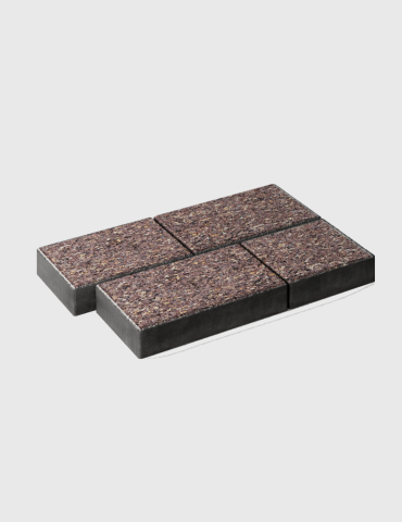 Kostka Urbanica Granit Porfir Brąz Płukany, paleta 10,4m2 Betard
