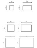 Kostka Tablo standard 40x60x8cm, paleta 9,6m2