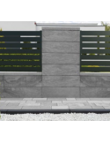 Bloczek betonowy Rezydencja Bruk-Bet Biały 50x19x19 cm