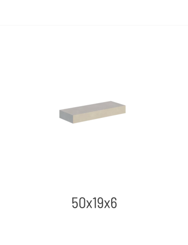 Daszek Betonowy Bruk-Bet Kalcyt Muszlowy 50x19x19 cm