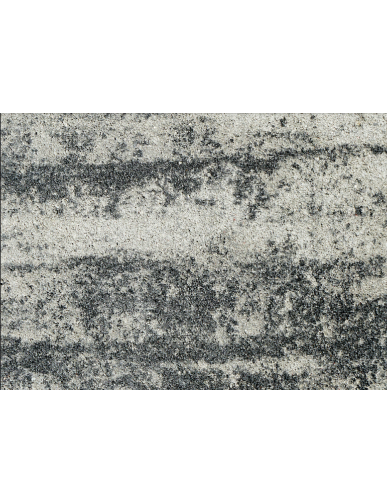 Daszek Betonowy Bruk-Bet Kalcyt biało-stalowy 50x19x19 cm
