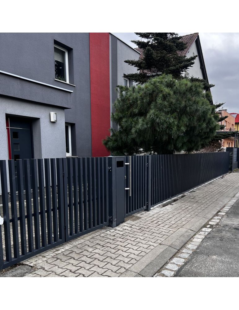Brama dwuskrzydłowa Terra Velago pod automat