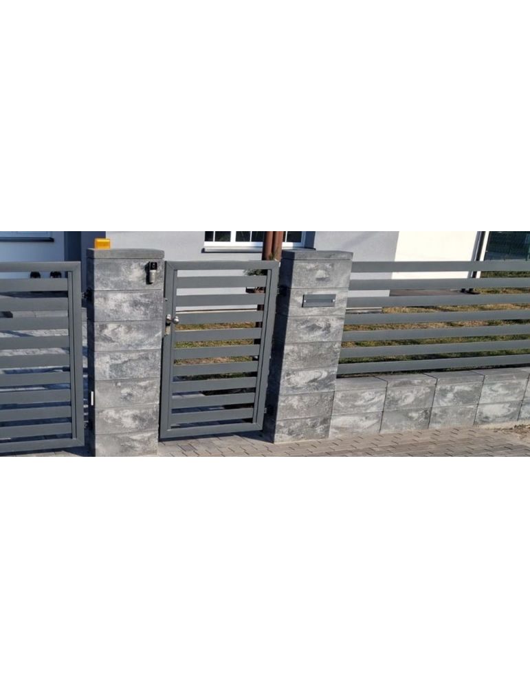 Brama dwuskrzydłowa Raro Velago pod automat