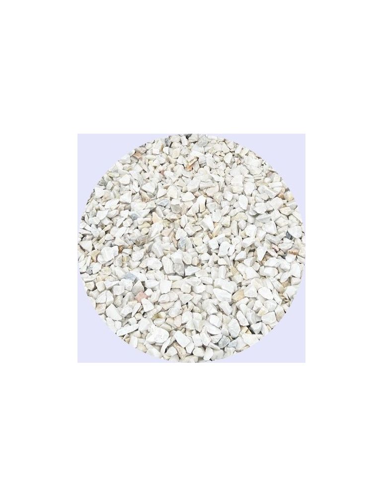 Kamień dekoracyjny grys biała marianna 8–16 mm worek 15 kg