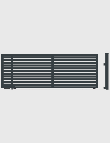 Brama przesuwna bez przeciwwagi GMH 10020G pod automat
