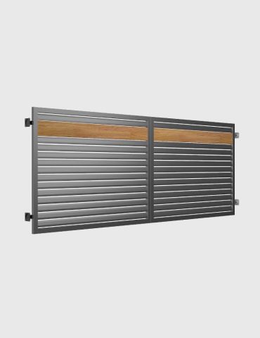 Brama dwuskrzydłowa Expo 3 pod automat