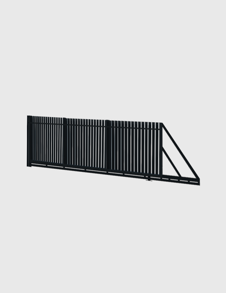Brama przesuwna GLW 8030 pod automat