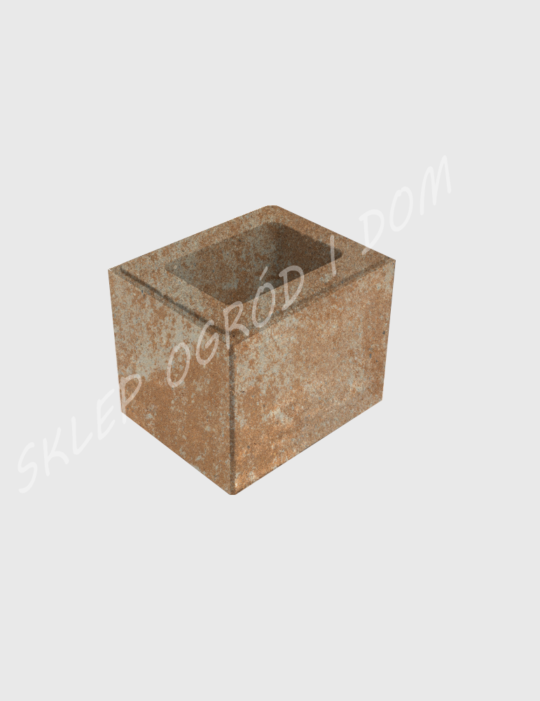 Bloczek ogrodzeniowy Royal Toffi 25x20x20