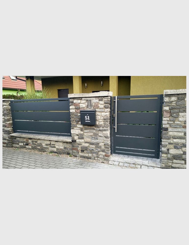 Brama przesuwna Cubus pod automat